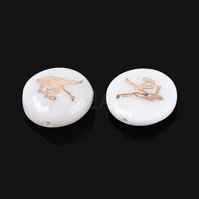 Natural Freshwater Shell Beads SHEL-N037-02D-G-1