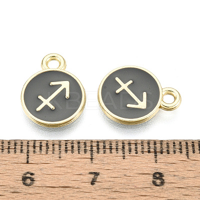 Alloy and Enamel Charms ENAM-T021-28J-1