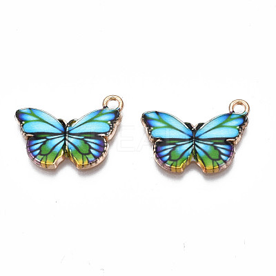 Printed Alloy Pendants PALLOY-N168-004J-1