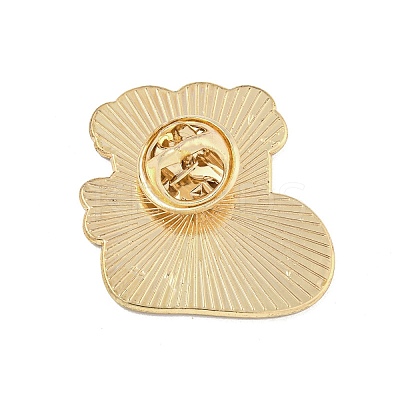 Christmas Theme Cartoon Alloy Brooches JEWB-A025-01F-1