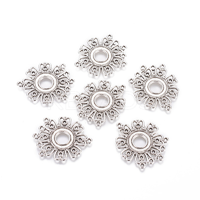 Tibetan Style Connectors LS-EA541Y-NF-1