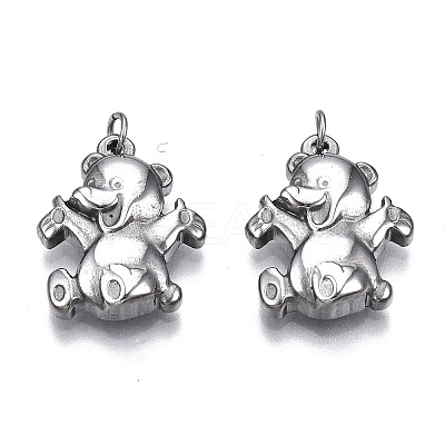 Non-Tarnish 304 Stainless Steel Pendants LS-STAS-S116-410P-1