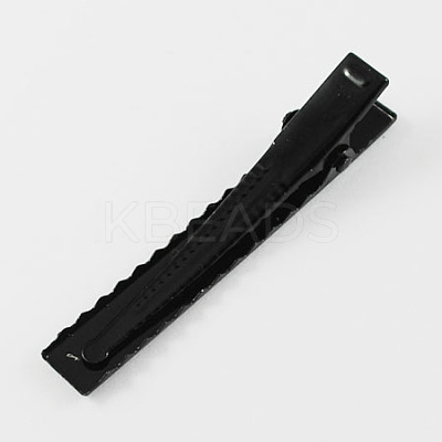 Iron Flat Alligator Hair Clip Findings X-PHAR-S039-56mm-1