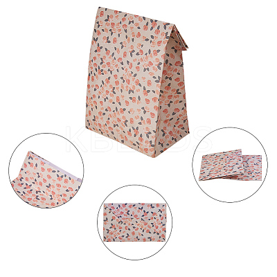 Animals Theme Plastic Bags and Flowers Floral Paper Gift Bag ABAG-PH0002-32-1