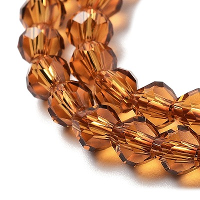 Transparent Glass Beads Strands GLAA-A014-03J-1