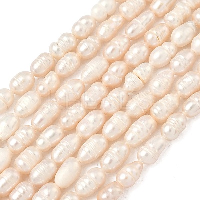 Natural Cultured Freshwater Pearl Beads Strands PEAR-D003-01D-16-1