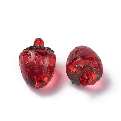 Transparent Korea Acrylic Pendants LS-X-OACR-L009-C02-1