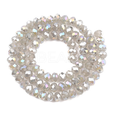 Electroplate Glass Beads Strands LS-EGLA-A034-J6mm-B09-1