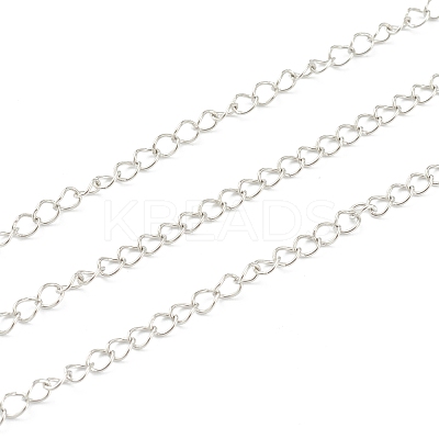 Tarnish Resistant 304 Stainless Steel Curb Chain STAS-B020-05P-1