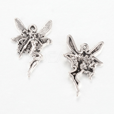 Tibetan Style Alloy Pendants X-TIBEP-Q063-56AS-RS-1