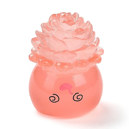 Luminous Resin Ornaments DJEW-K018-01C-1
