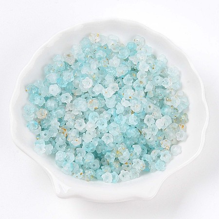 Frosted Transparent Acrylic Beads LS-X-OACR-N137-72I-1