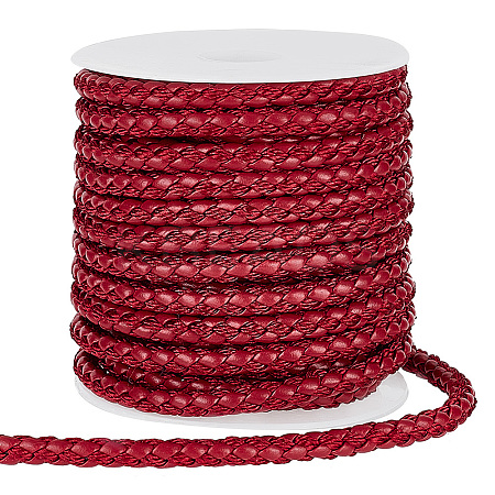 10M Round Imitation Leather Braided Cords LC-WH0008-03D-1
