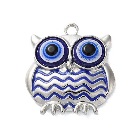Glitter Zinc Alloy Enamel Pendants LS-ENAM-Z011-03P-1