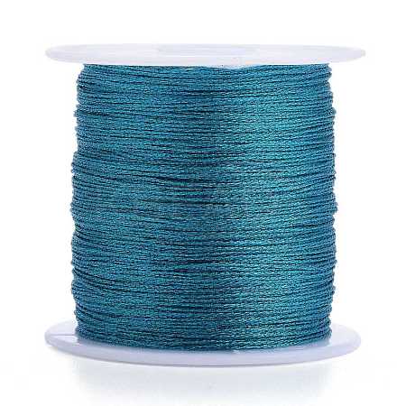 Polyester Braided Metallic Thread OCOR-I007-B-33-1