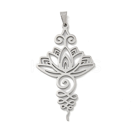304 Stainless Steel Pendants LS-STAS-M067-01P-1
