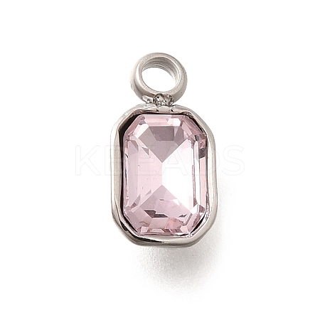 304 Stainless Steel Pendants STAS-Q346-03P-01-1