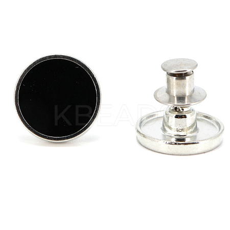 Alloy Button Pins for Jeans PURS-PW0009-03G-1