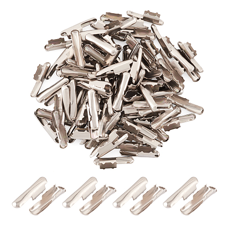 Iron Half Cover Crimp End Caps IFIN-TAC0002-02-1