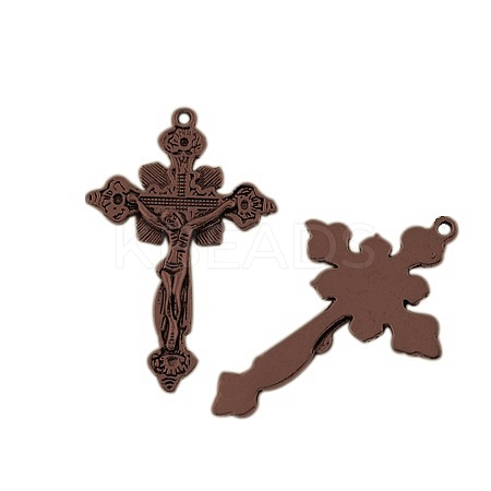 Tibetan Style Alloy Pendants LS-TIBEP-3035-R-NR-1