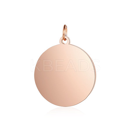201 Stainless Steel Pendants STAS-S105-T638-3-18-1