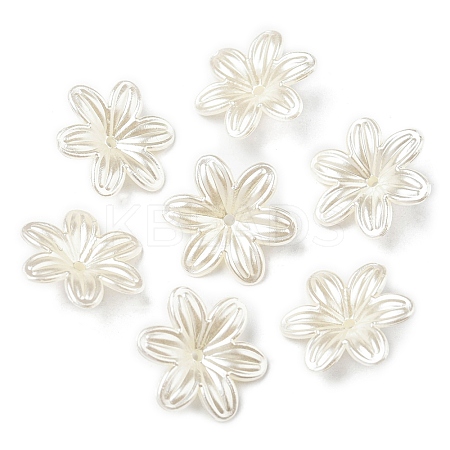 ABS Imitation Pearl Beads X-OACR-K001-27-1