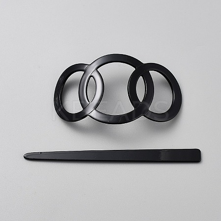 Cellulose Acetate(Resin) Hair Forks OHAR-WH0011-51A-1