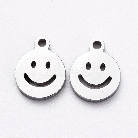 Non-Tarnish 304 Stainless Steel Charms LS-X-STAS-G215-03P-1