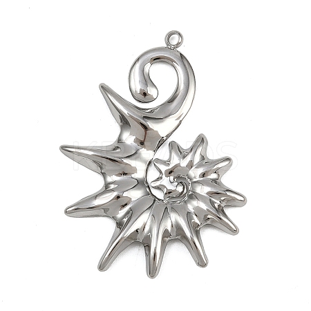 304 Stainless Steel Pendants STAS-G363-01P-1