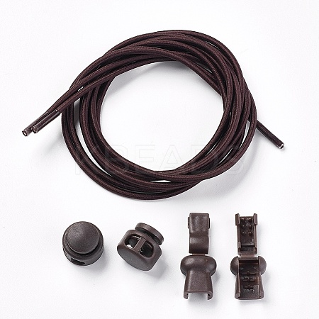 DIY Elastic Lock Shoelace LS-AJEW-WH0057-05I-1