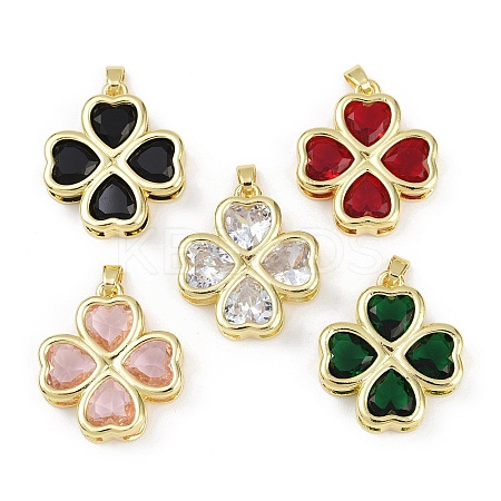 Brass Glass Pendants KK-R226-05G-1