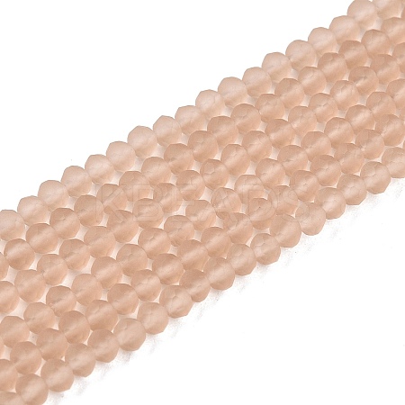 Transparent Glass Beads Strands EGLA-A044-T2mm-MD20-1