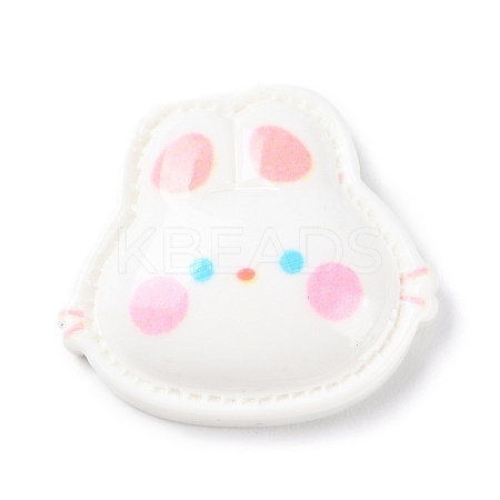 Animal Theme Opaque Resin Cabochons RESI-E046-01A-1