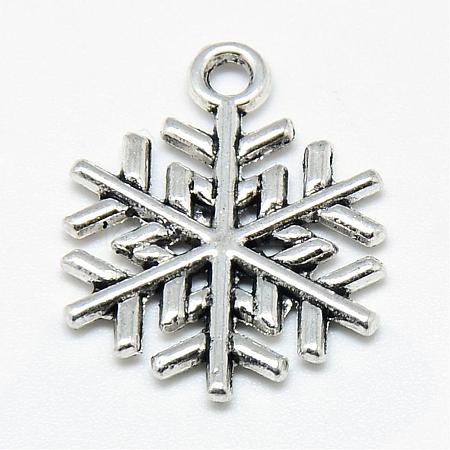 Tibetan Style Alloy Pendants TIBE-S301-048AS-RS-1