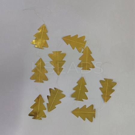Paper Christmas Tree AJEW-WH0401-84E-1