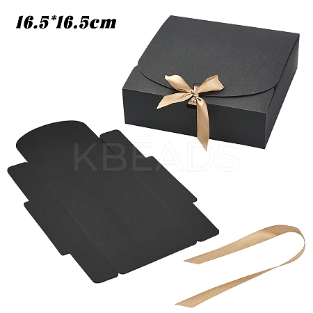 Paper Gift Boxes with Ribbon AJEW-YWC0816-001A-1