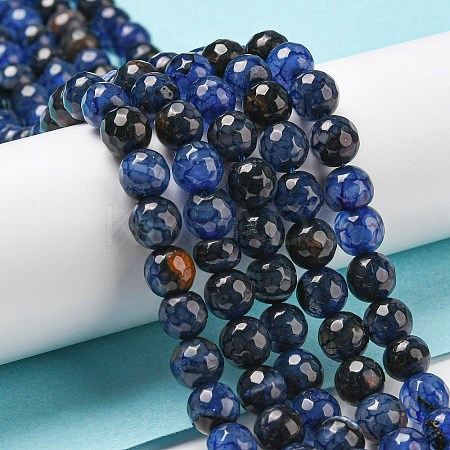Natural Agate Beads Strands G-C082-A01-12-1