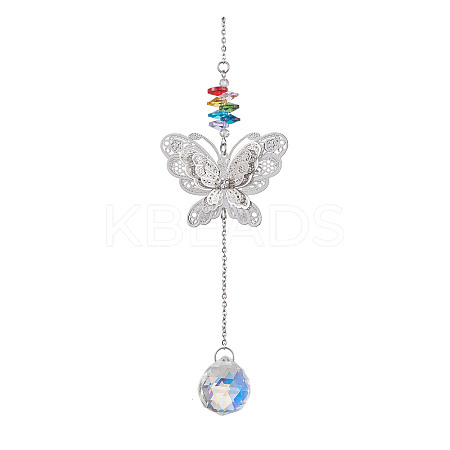 Brass Hollow Hanging Ornaments HJEW-JM01929-01-1