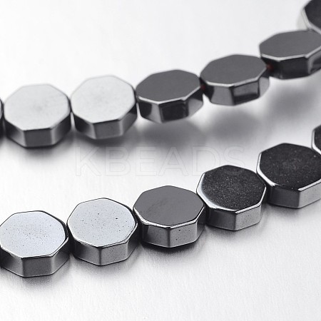 Non-magnetic Synthetic Hematite Bead Strands G-F300-59-09-1