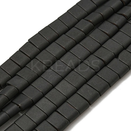 Electroplated Non-magnetic Synthetic Hematite Beads Strands G-C106-B01-14B-1