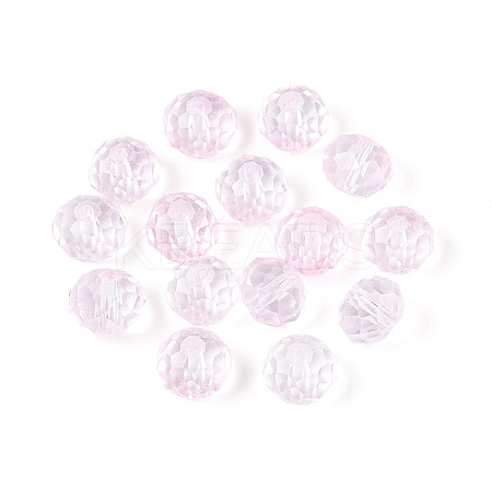 Baking Paint Transparent Glass Beads GLAA-N011-10mm-10-1