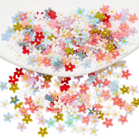 300Pcs Resin Cabochons MRMJ-NB0001-29-1