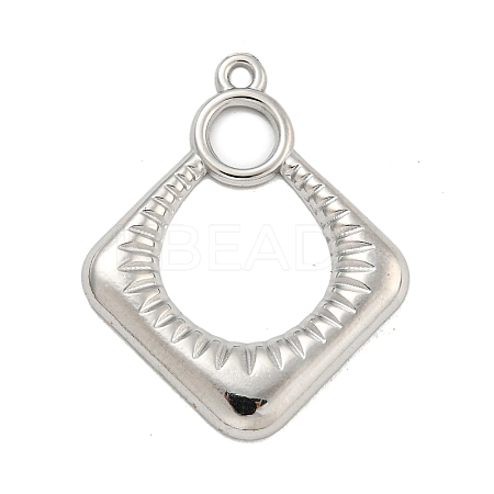 Non-Tarnish 304 Stainless Steel Pendants LS-STAS-K273-06P-1
