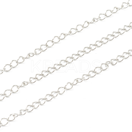 Tarnish Resistant 304 Stainless Steel Curb Chain STAS-B020-05P-1