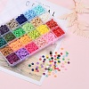 3600Pcs 24 Colors Handmade Polymer Clay Beads CLAY-YW0001-11A-6