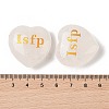 Natural Quartz Crystal Heart Engraving MBTI Figurines Statues for Home Office Desk Decorations X1-G-K353-05D-3