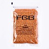 FGB 11/0 Grade A Baking Paint Glass Seed Beads SEED-S030-1028-5
