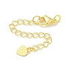 Rack Plating Brass Chain Extender FIND-T071-14G-1