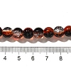 Crackle Glass Beads Strands CCG-C002-8mm-02-4