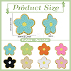 3 Sets Towel Cloth Computerized Embroidery Cloth Iron On/Sew On Patches FIND-FG0004-17-2